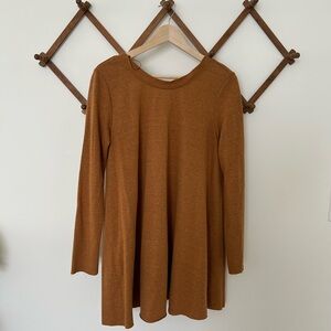 Free People Beach Long Sleeve Tunic Top